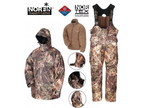 Костюм зимний Norfin EXPERT CAMO (M) 