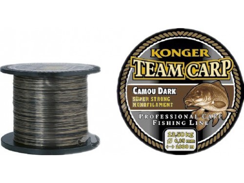 Леска KONGER TEAM GARP CAMU DARK 0,40мм 1000м