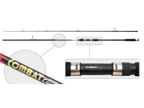 Удилище карповое Surf Mаster 3038-S Combat carp IM6 3,6м 40-120гр